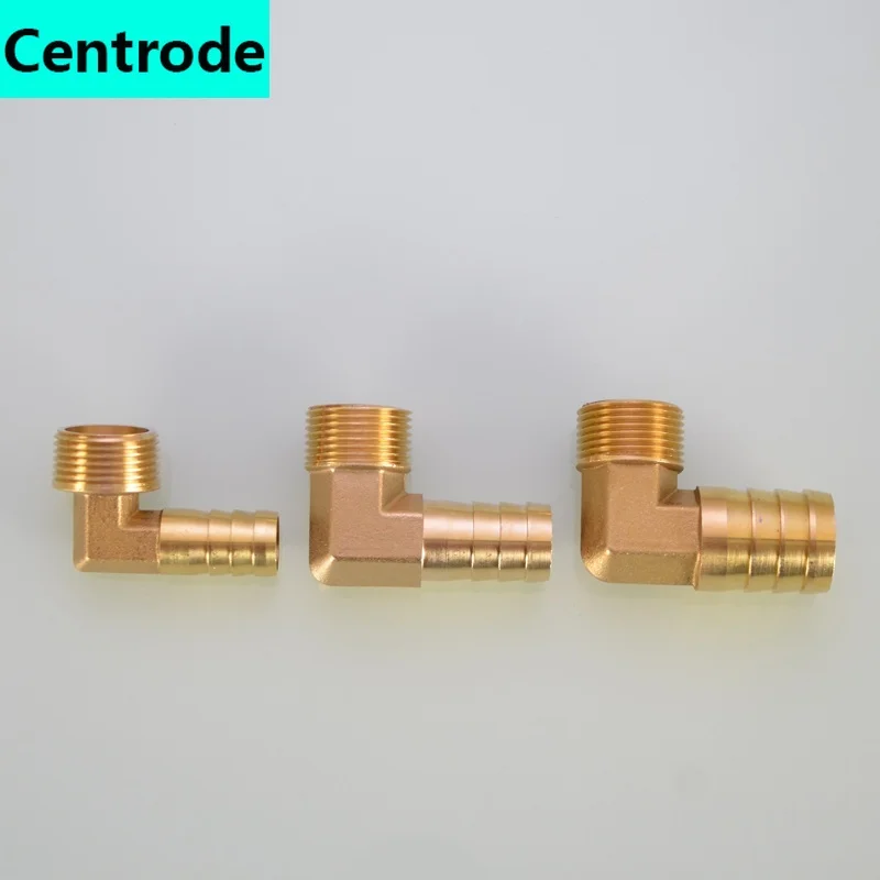 Pagoda elbow outer teeth 90 degrees right angle Pagoda head soft leather tube Green head 1/8IN 1/4IN 3/8IN 3/4IN copper fittings