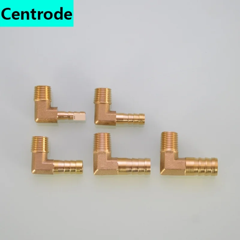 Pagoda elbow outer teeth 90 degrees right angle Pagoda head soft leather tube Green head 1/8IN 1/4IN 3/8IN 3/4IN copper fittings