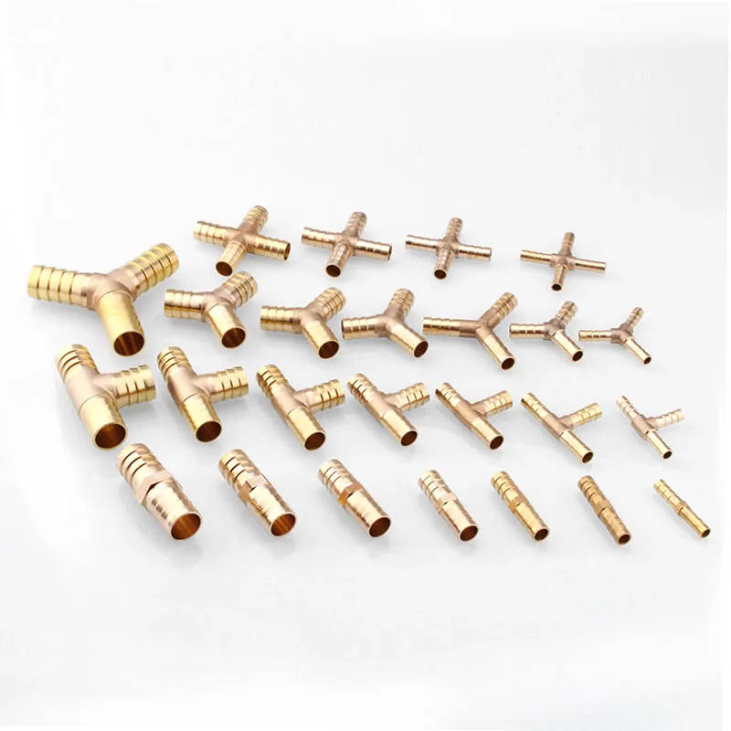 10pcs Copper Pagoda Water Tube Fittings Brass Barb Pipe Fitting 2 3 4 Way Brass Connector For 6mm 8mm 10mm 12mm 16mm 19mm hose 10pcs Copper Pagoda Water Tube Fittings Brass Barb Pipe Fitting 2 3 4 Way Brass Connector For 6mm 8mm 10mm 12mm 16mm 19mm hose