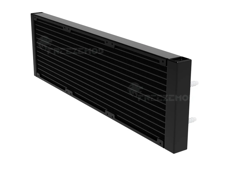 FREEZEMOD Case Water Cooling 420 280 Radiator Pagoda Mouth 22 Thick 14pcs Flat Tube For PC Medical Printing Laser