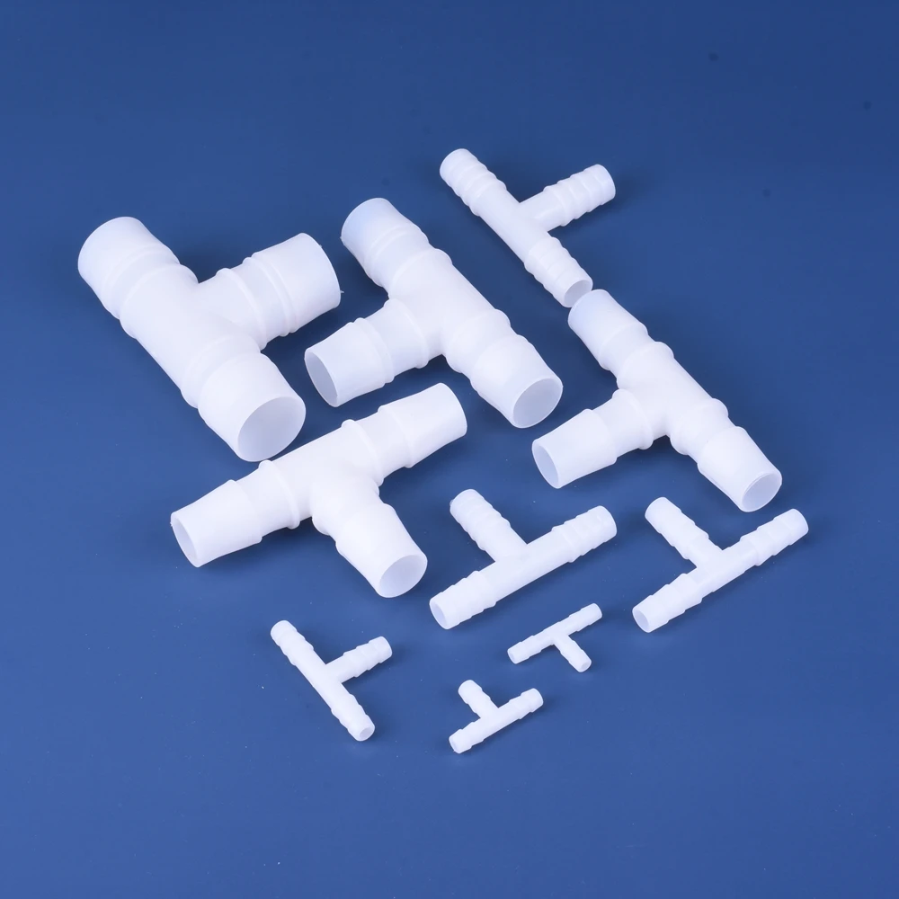 Fitting 4~25mm White PE Tee Connector Aquarium Tank Adapter Air Pump Hose Pagoda Joints Garden Irrigation Water Pipe Connectors Fitting 4~25mm White PE Tee Connector Aquarium Tank Adapter Air Pump Hose Pagoda Joints Garden Irrigation Water Pipe Connectors