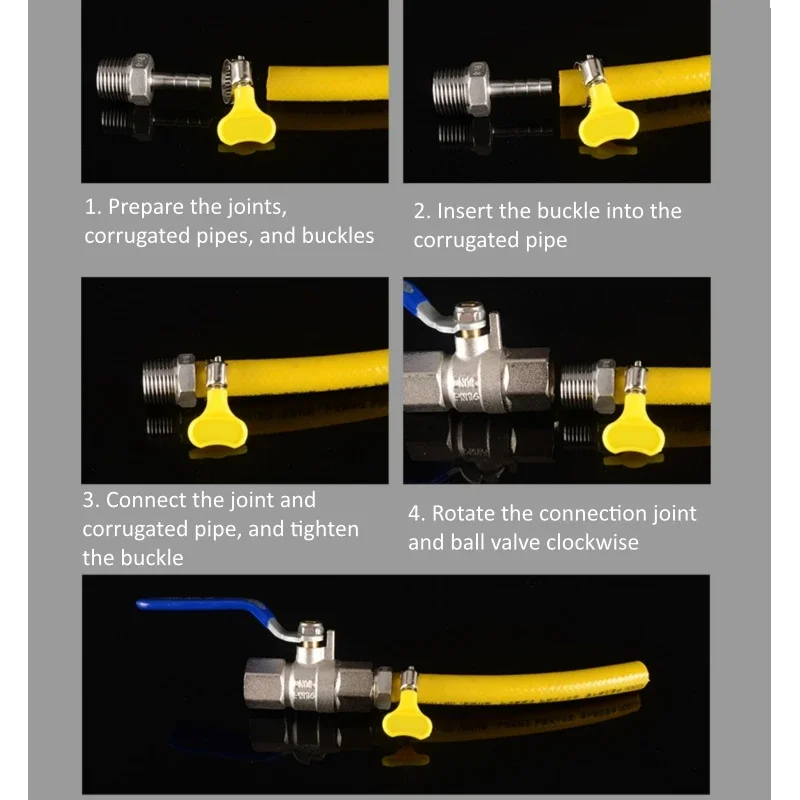 304 Stainless Steel Pagoda Connector 6/8/10/12mm Hose Barb Connector Hose Tail Thread 1/8 1/4 3/8BSP PC Male Brass Pipe Fittings 304 Stainless Steel Pagoda Connector 6/8/10/12mm Hose Barb Connector Hose Tail Thread 1/8 1/4 3/8BSP PC Male Brass Pipe Fittings