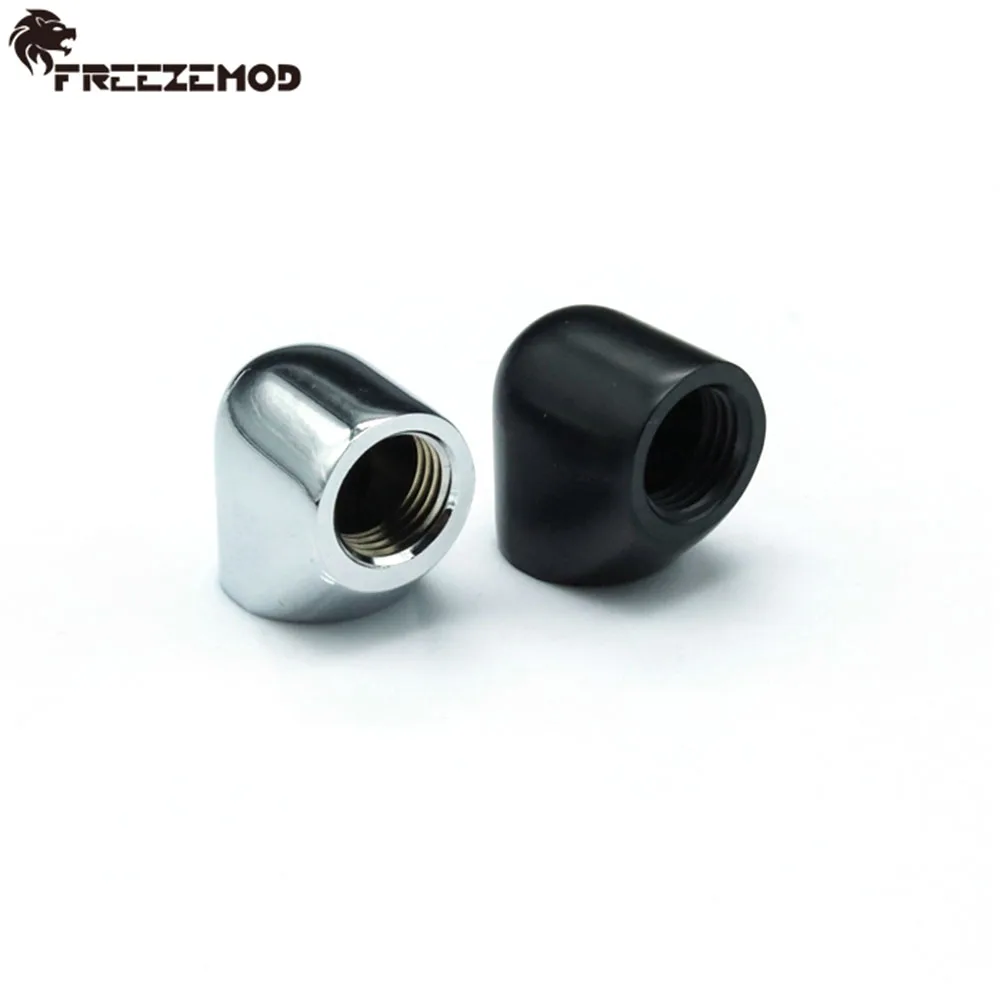 FREEZEMOD 90 Degree Elbow Female-Female Rotary Double Internal G1/4 Thread Adapter Water Cooler Fitting Torque Fittings SNWT-B90 FREEZEMOD 90 Degree Elbow Female-Female Rotary Double Internal G1/4 Thread Adapter Water Cooler Fitting Torque Fittings SNWT-B90