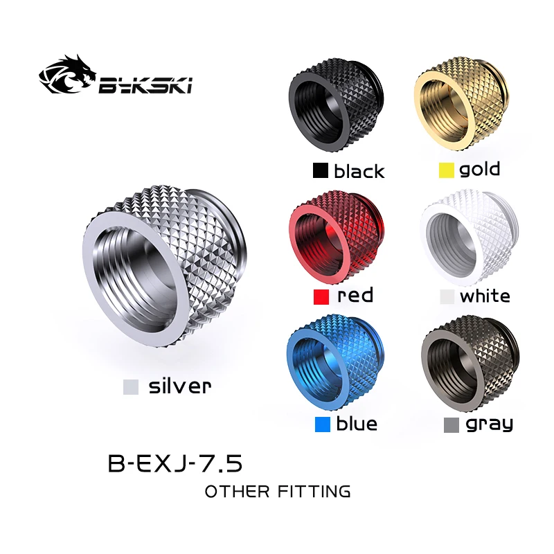 Bykski Extension Fitting Female to Male Compression Extender Adapter Connector B-EXJ-7.5/10/15/20/25/30/35/40/50mm Water Cooler Bykski Extension Fitting Female to Male Compression Extender Adapter Connector B-EXJ-7.5/10/15/20/25/30/35/40/50mm Water Cooler