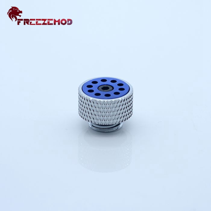 FREEZEMOD PC Water Cooling Adjustable Automatic Air Exhaust Valve Silver Body Fittings for Reservoir Air Exhaust HPQF-S1B FREEZEMOD PC Water Cooling Adjustable Automatic Air Exhaust Valve Silver Body Fittings for Reservoir Air Exhaust HPQF-S1B