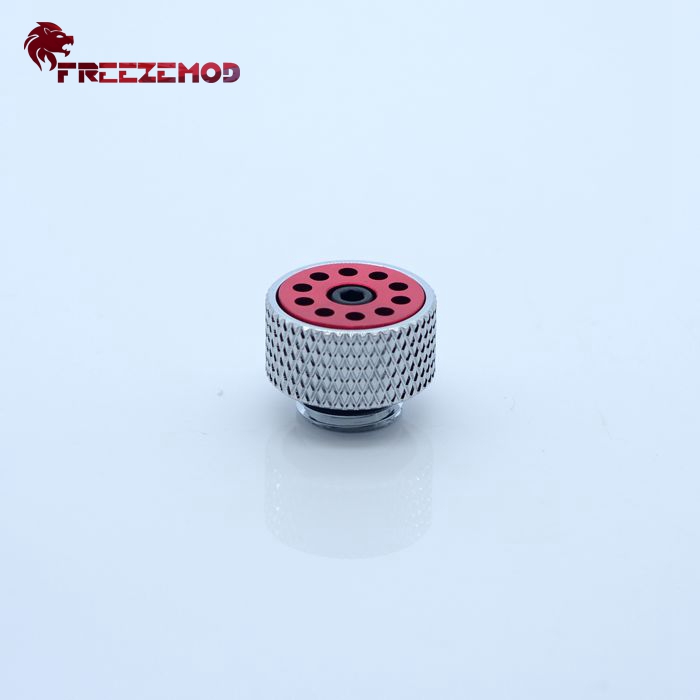 FREEZEMOD PC Water Cooling Adjustable Automatic Air Exhaust Valve Silver Body Fittings for Reservoir Air Exhaust HPQF-S1B FREEZEMOD PC Water Cooling Adjustable Automatic Air Exhaust Valve Silver Body Fittings for Reservoir Air Exhaust HPQF-S1B