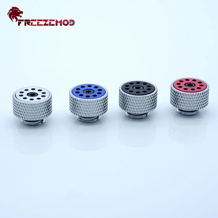 FREEZEMOD PC Water Cooling Adjustable Automatic Air Exhaust Valve Silver Body Fittings for Reservoir Air Exhaust HPQF-S1B FREEZEMOD PC Water Cooling Adjustable Automatic Air Exhaust Valve Silver Body Fittings for Reservoir Air Exhaust HPQF-S1B