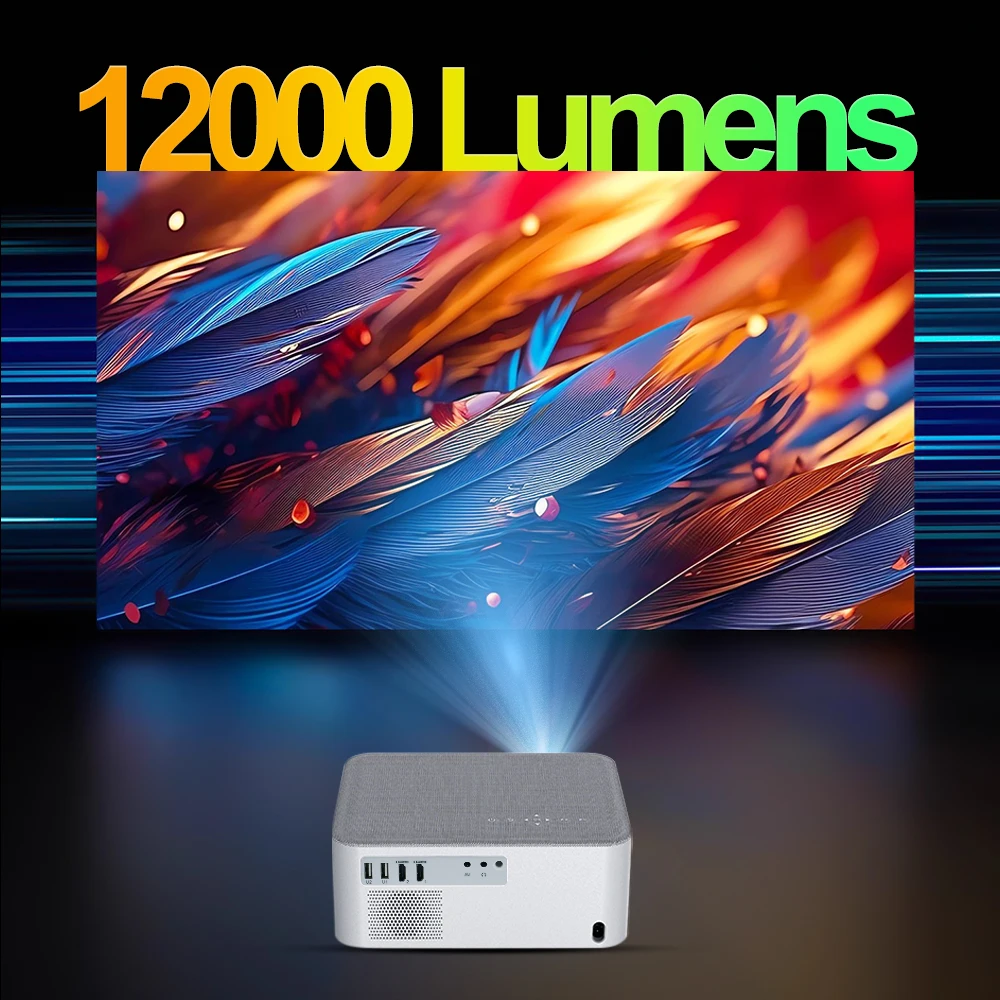 ThundeaL Portable Mini Projector TD92 Pro FHD 1080P Full HD Beam 4K Video WiFi Android Projector TD92Pro 3D Movie Home Theater