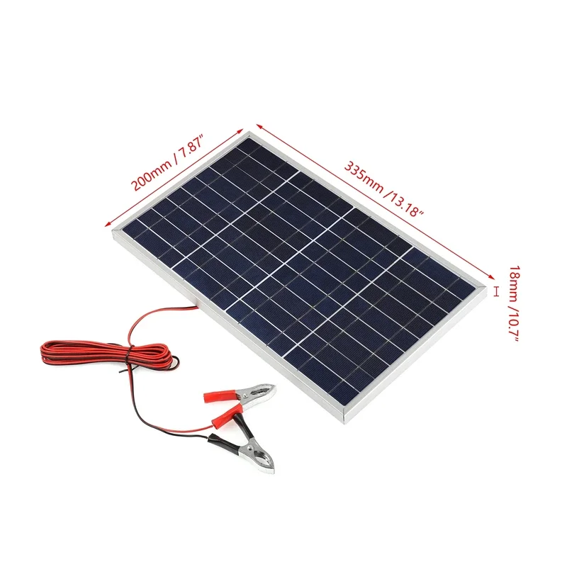 300W/600W Solar Panel Kit Complete 12V Polycrystalline USB Power Portable Outdoor Rechargeable Solar Cell Solar Generator