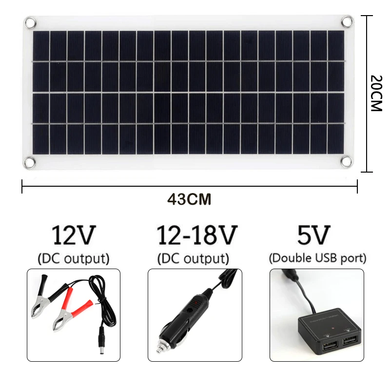1000W Solar Panel 12V Solar Cell With 60A 100A Controller Solar Charge for Phone RV Car MP3 PAD Charger Outdoor Battery Supply 1000W Solar Panel 12V Solar Cell With 60A 100A Controller Solar Charge for Phone RV Car MP3 PAD Charger Outdoor Battery Supply