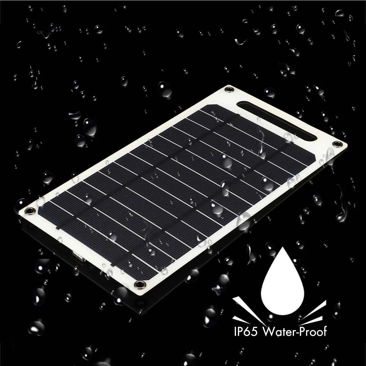Solar Panel 30W USB Type-C Waterproof Outdoor Hiking Camping Portable Battery Mobile Phone Charging Bank Charging Panel 6.8V Solar Panel 30W USB Type-C Waterproof Outdoor Hiking Camping Portable Battery Mobile Phone Charging Bank Charging Panel 6.8V