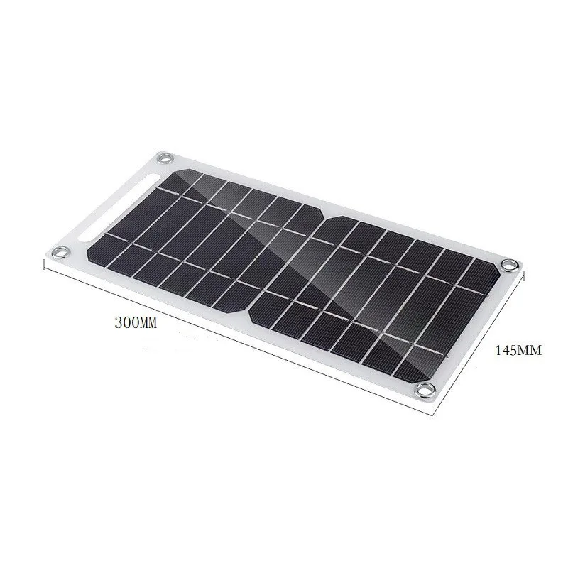 Solar Panel 30W USB Type-C Waterproof Outdoor Hiking Camping Portable Battery Mobile Phone Charging Bank Charging Panel 6.8V Solar Panel 30W USB Type-C Waterproof Outdoor Hiking Camping Portable Battery Mobile Phone Charging Bank Charging Panel 6.8V
