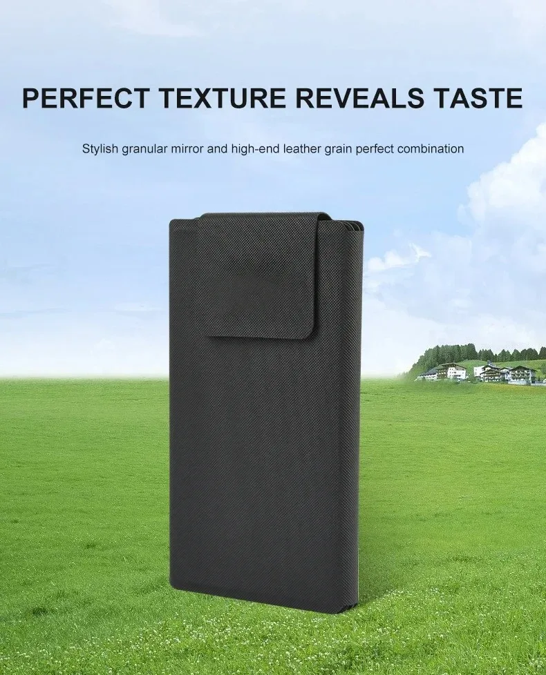 Foldable Solar Panel 5V USB Portable Battery Charger for Cell Phone Outdoor Waterproof Power Bank for Camping Accessories