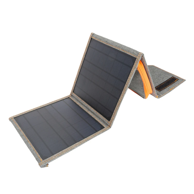 15W 20W 30W Portable Foldable 5V Solar Panel Waterproof for Cell Phone Power Bank Battery Charger Outdoor Camping