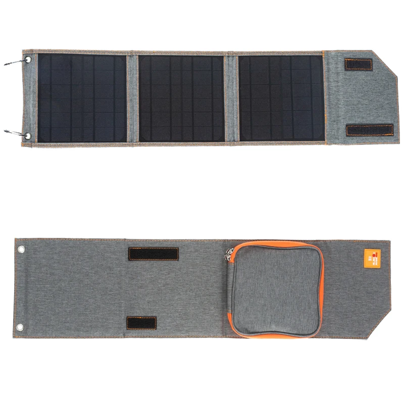 15W 20W 30W Portable Foldable 5V Solar Panel Waterproof for Cell Phone Power Bank Battery Charger Outdoor Camping