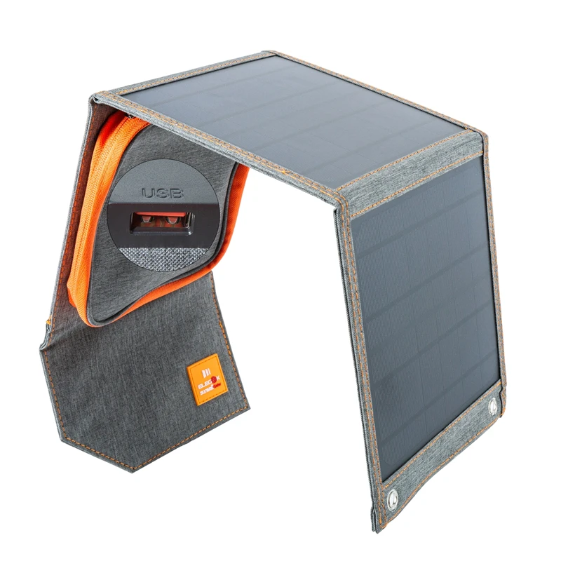 15W 20W 30W Portable Foldable 5V Solar Panel Waterproof for Cell Phone Power Bank Battery Charger Outdoor Camping