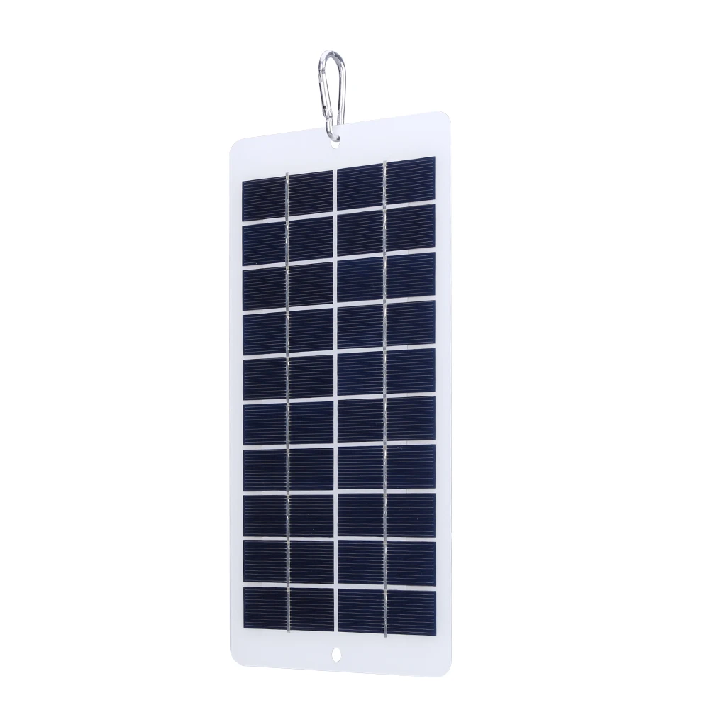 10W/2W Portable Solar Panel 5V Type C/USB Battery Charger Power Emergency Panel MobilePhone Power Bank For Camping Hiking Travel