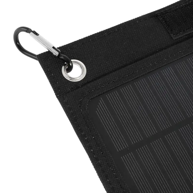 Outdoor Portable 12V 50W Folding Solar Panel Charger Foldable Solar Cell Power Bank for Mobile Phone Hiking Battery USB Port