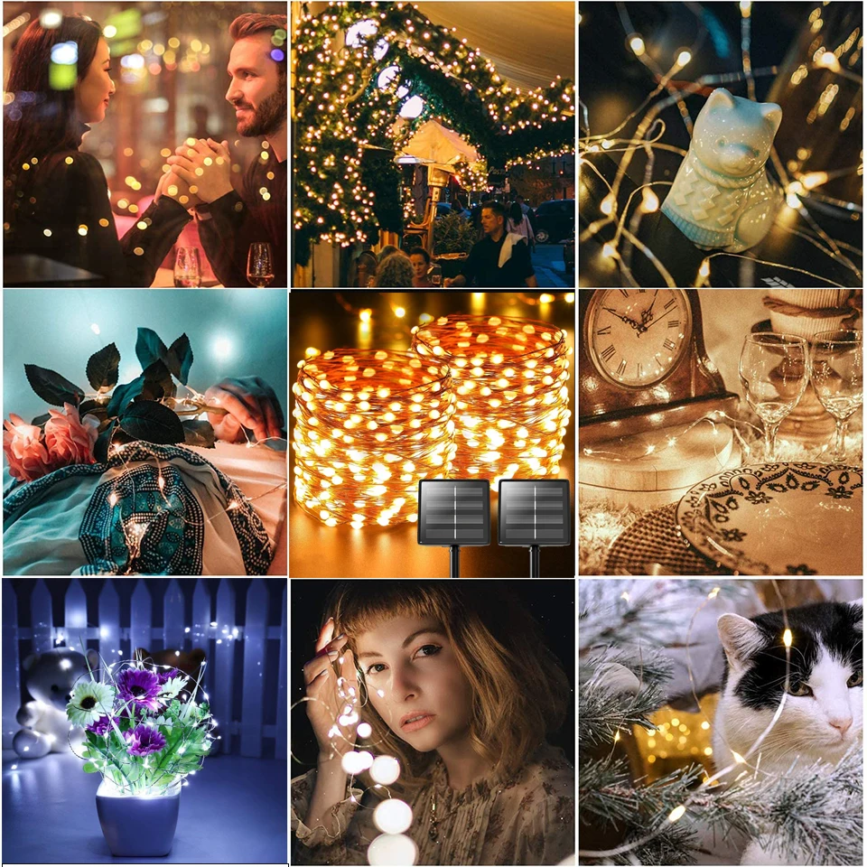 32m/22m/12m/7m Solar Led Light Outdoor Festoon Led Lamp Solar Garden Outdoor Fairy Garland String Christmas Decor 4/3/2/1pack 32m/22m/12m/7m Solar Led Light Outdoor Festoon Led Lamp Solar Garden Outdoor Fairy Garland String Christmas Decor 4/3/2/1pack