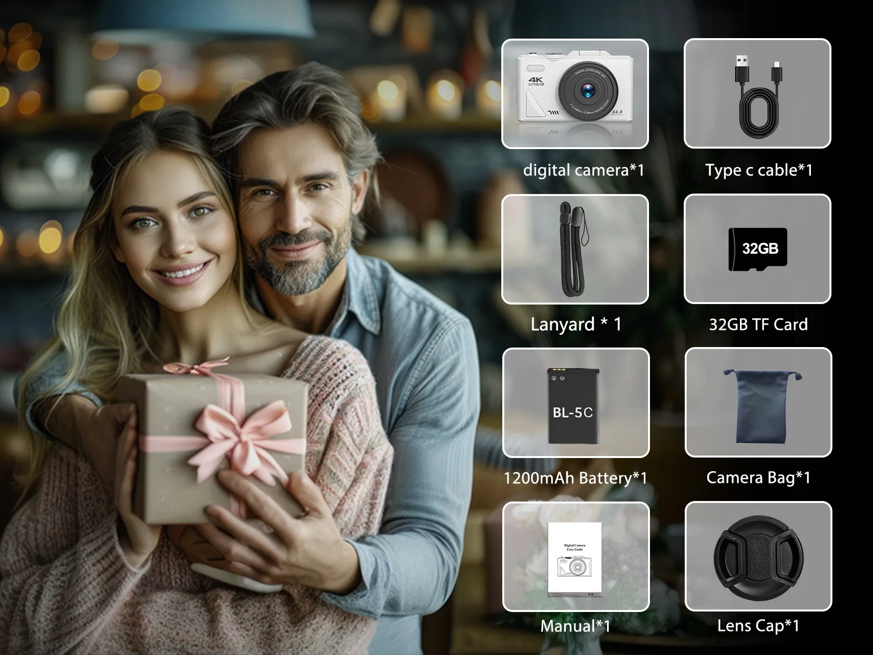 4K Digital Camera for Photography and 18X Digital Zoom Camera 64MP Compact Vlogging You Tube Camera 3'' Flip Screen with Flash 4K Digital Camera for Photography and 18X Digital Zoom Camera 64MP Compact Vlogging You Tube Camera 3'' Flip Screen with Flash