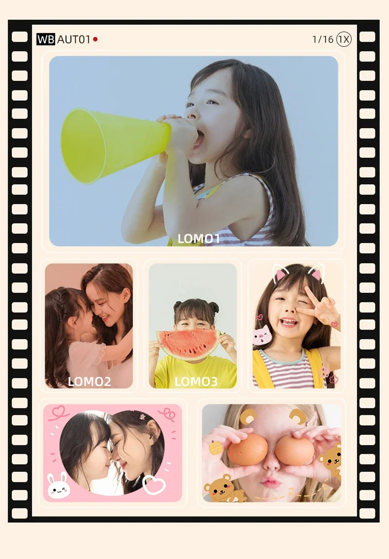 4k Small Camera Mini Digital Video Camera Christmas Toys for Children Point Cameras Photography Machine New Year Gift Camcorder