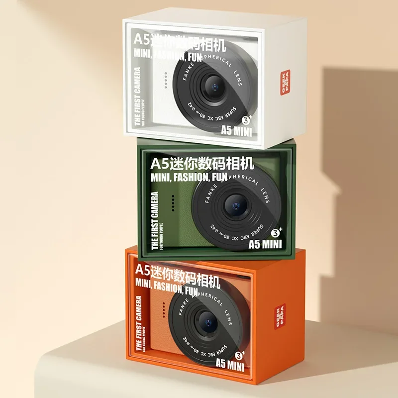 4k Small Camera Mini Digital Video Camera Christmas Toys for Children Point Cameras Photography Machine New Year Gift Camcorder