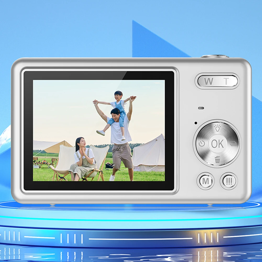 4K HD 1080P Digital Camera Anti-Shake Autofocus Vlogging Camera 2.4 Inch IPS Screen Photography Camera for Kids Adults Beginners