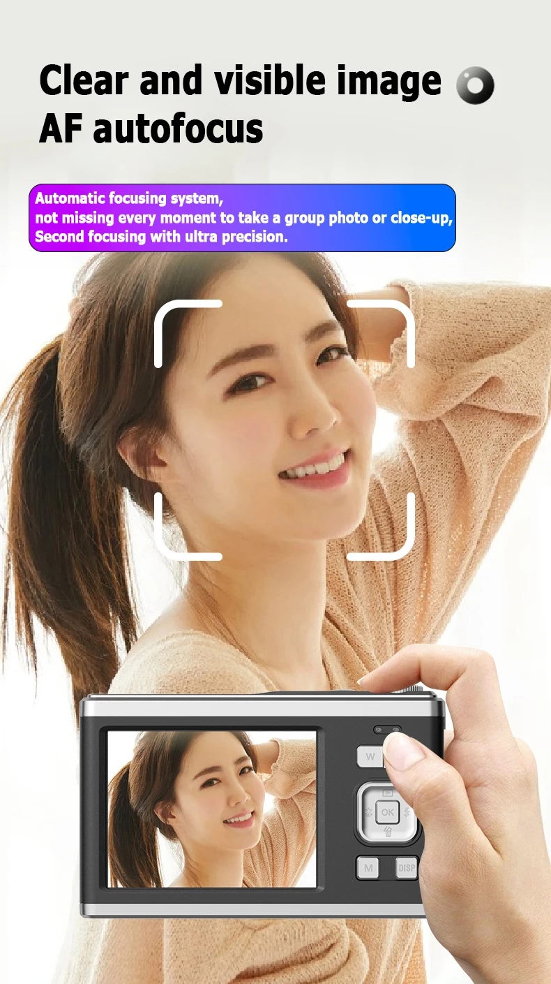 4K HD Telescopic Lens High-Definition Dual Screen Digital Camera 16x Optical Zoom Waterproof Camera Selfie Beauty Home Camera 4K HD Telescopic Lens High-Definition Dual Screen Digital Camera 16x Optical Zoom Waterproof Camera Selfie Beauty Home Camera