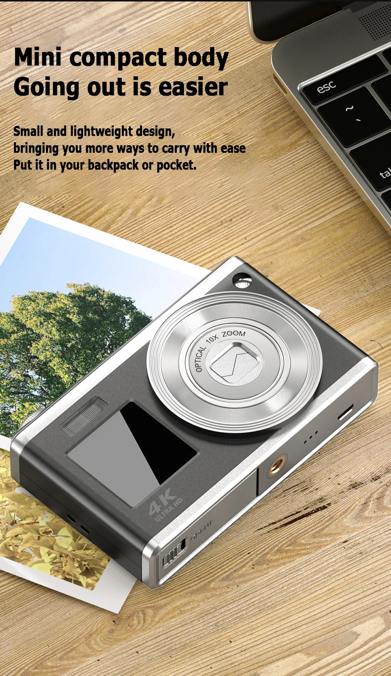 4K HD Telescopic Lens High-Definition Dual Screen Digital Camera 16x Optical Zoom Waterproof Camera Selfie Beauty Home Camera 4K HD Telescopic Lens High-Definition Dual Screen Digital Camera 16x Optical Zoom Waterproof Camera Selfie Beauty Home Camera