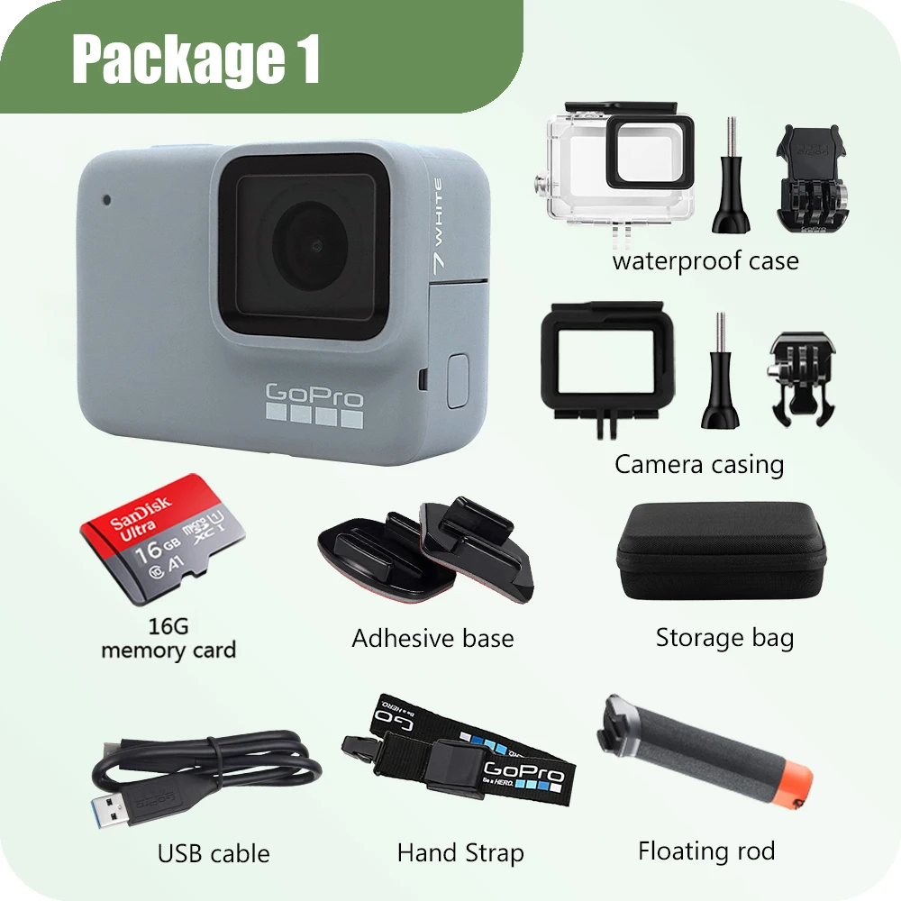 Gopro HERO 7 WHITE Action Camera Outdoor Sports Camera with Ultra HD Video gopro 7 Gopro HERO 7 WHITE Action Camera Outdoor Sports Camera with Ultra HD Video gopro 7