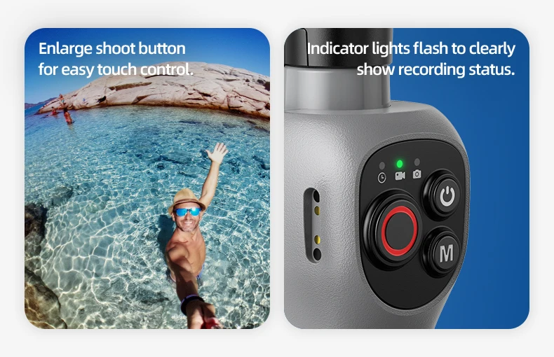 TELESIN Underwater Selfie Stick Waterproof Diving Extendable Selfie Stick Wireless Remote Control For Gopro Hero 8 9 10 11 12 13