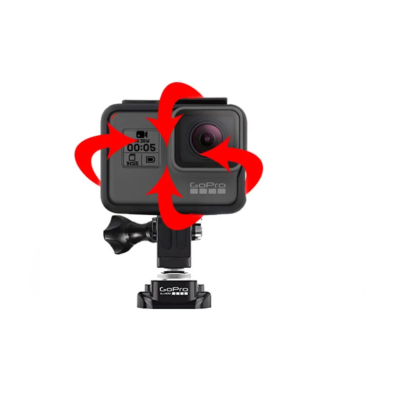 Original GoPro Mount ABJQR-001 360 Degree Gopro Ball Joint Buckle