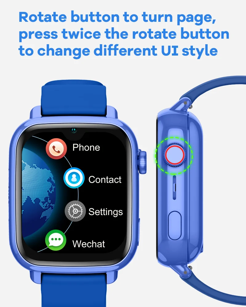 4G Smart Watch Kids GPS WIFI Video Call SOS APP Download Child Smartwatch Camera Monitor Tracker Location Phone Watch