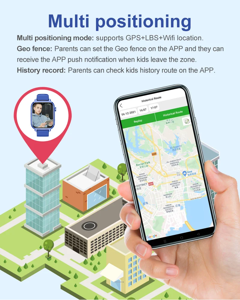 wonlex kids 4G smart watch GPS WiFi location tracker two way video call with camera APP Download waterproof children smartwatch