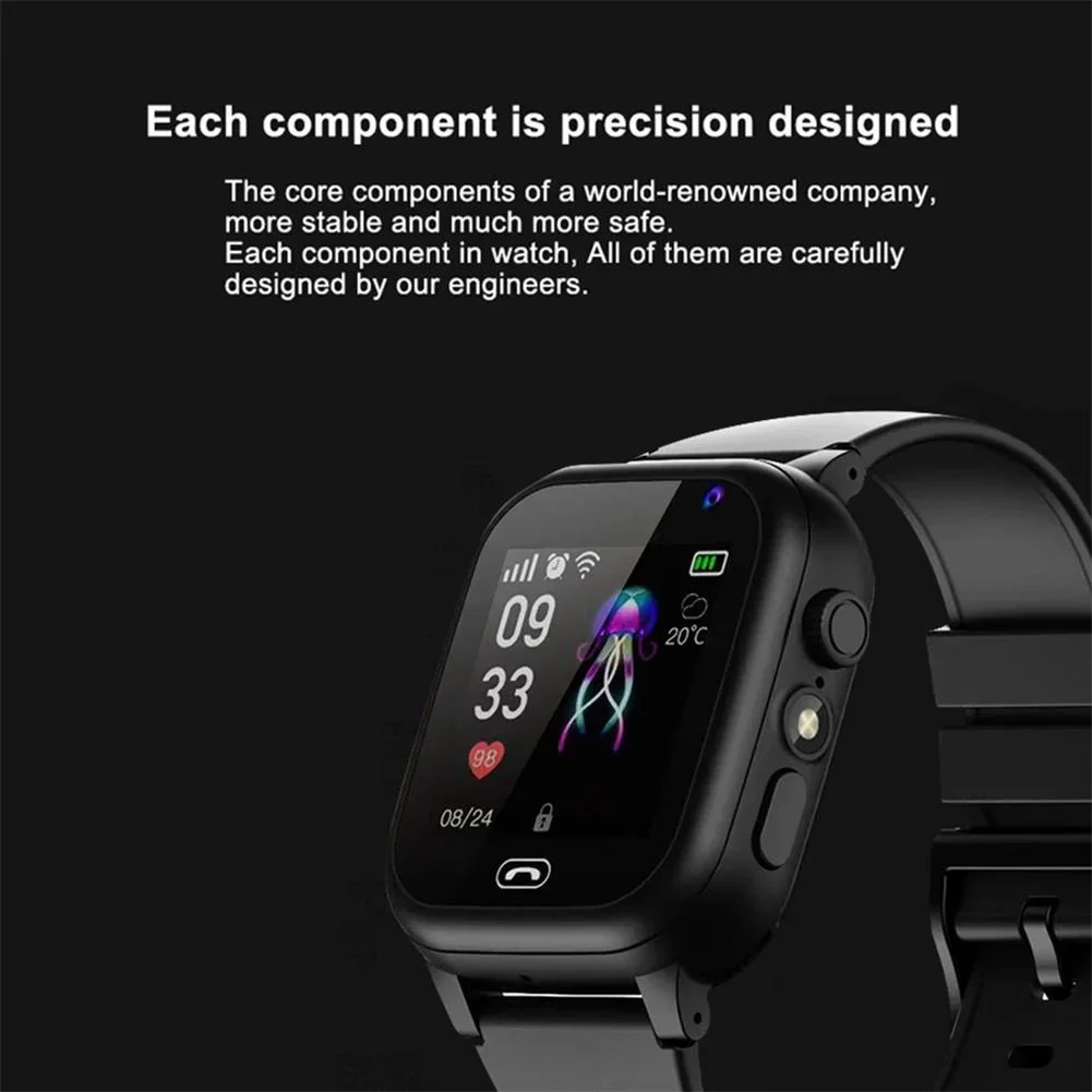 Kids 4G Smart Watch SOS GPS Location Video Call Sim Card Child SmartWatch Camera Waterproof Upgrade Watch For Boys Girls
