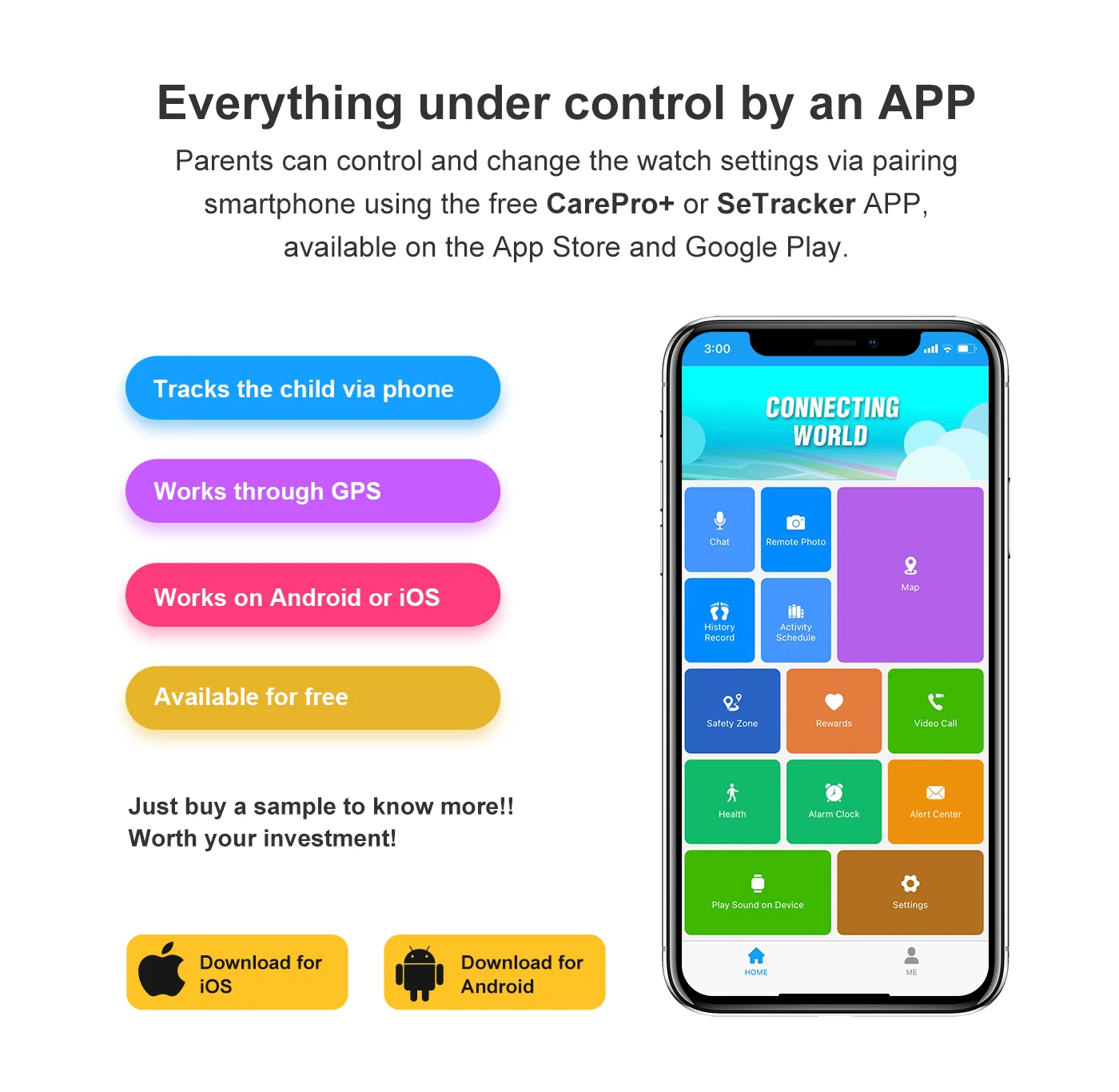 4G Kids Smart Phone Watch Video Call WIFI LBS Location SOS Tracker Baby Camera Waterproof Watch For Boy Girl Smart Watch For Kid