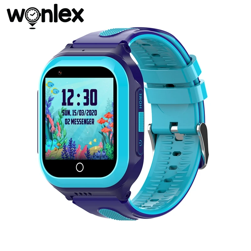 Wonlex Kids Smart Watch 4G GPS WIFI location Tracker SOS Video Call KT24S Children's smartwatch IP67 Waterproof smart baby watch