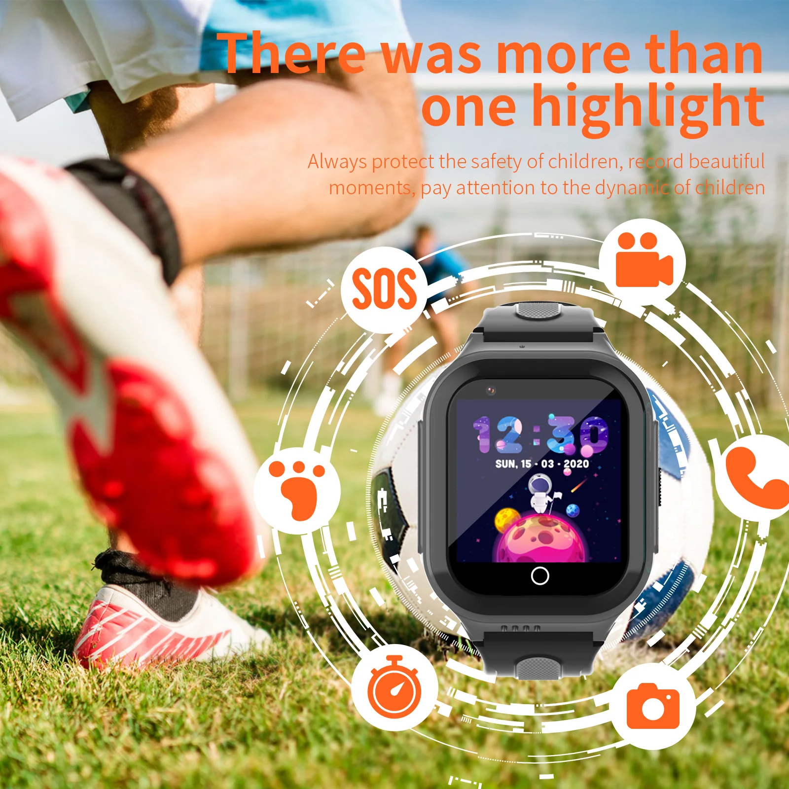 Wonlex Kids Smart Watch 4G GPS WIFI location Tracker SOS Video Call KT24S Children's smartwatch IP67 Waterproof smart baby watch