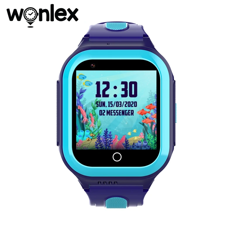 Wonlex Kids Smart Watch 4G GPS WIFI location Tracker SOS Video Call KT24S Children's smartwatch IP67 Waterproof smart baby watch