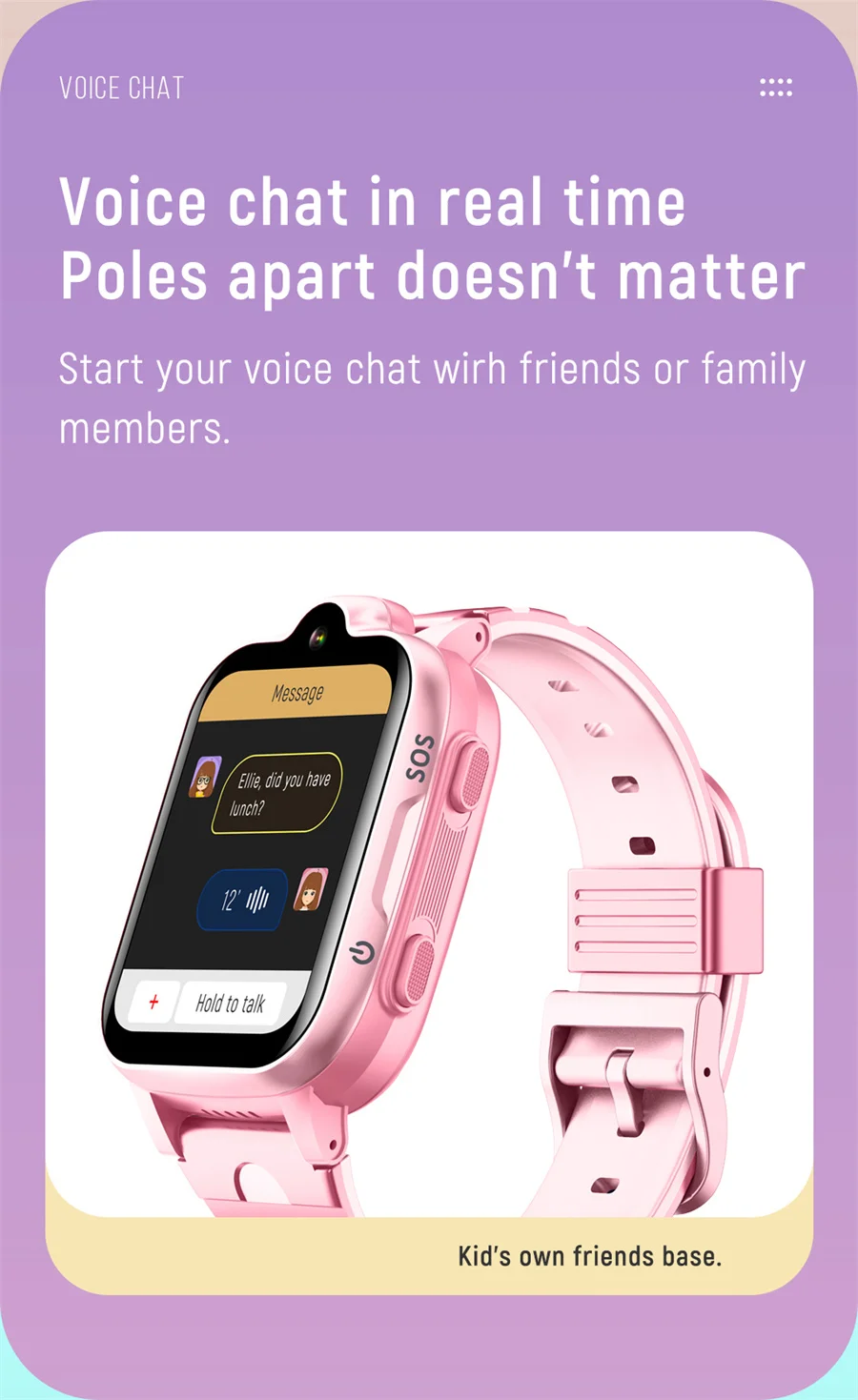 Xiaomi Mijia Kid Smart Watch 4G Children Video Call GPS SOS SIM Sports Bracelet Alarm Clock Kids Sound Smarwatch for Android IOS