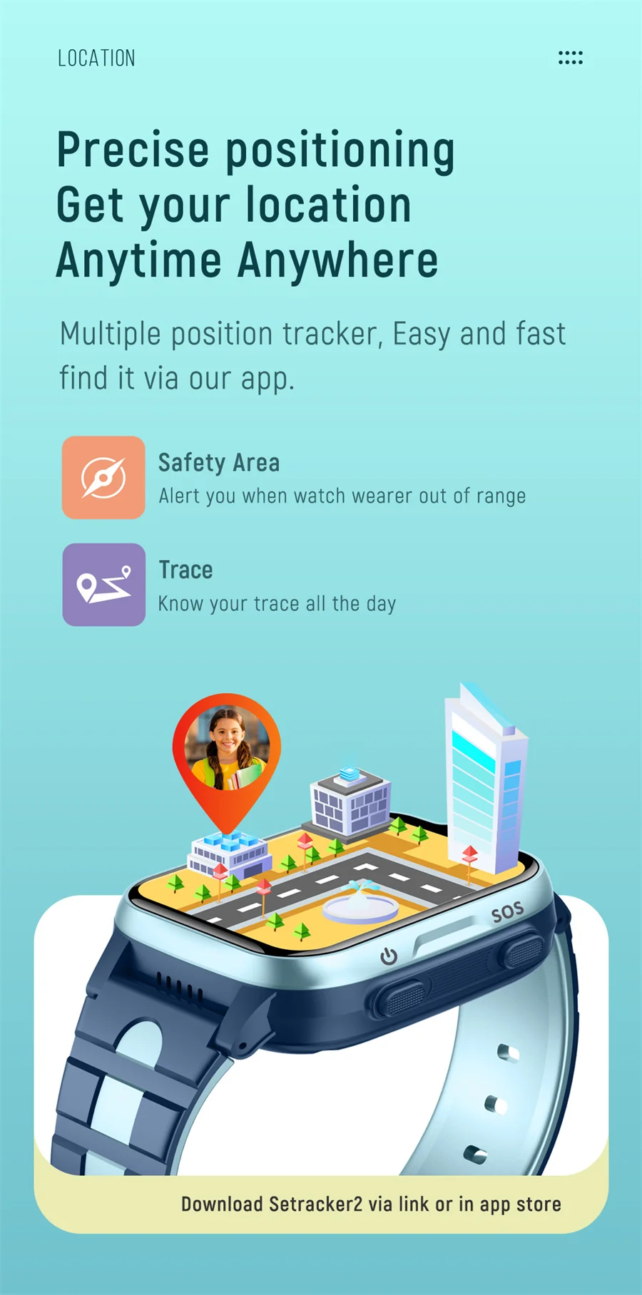 Xiaomi Mijia Kid Smart Watch 4G Children Video Call GPS SOS SIM Sports Bracelet Alarm Clock Kids Sound Smarwatch for Android IOS