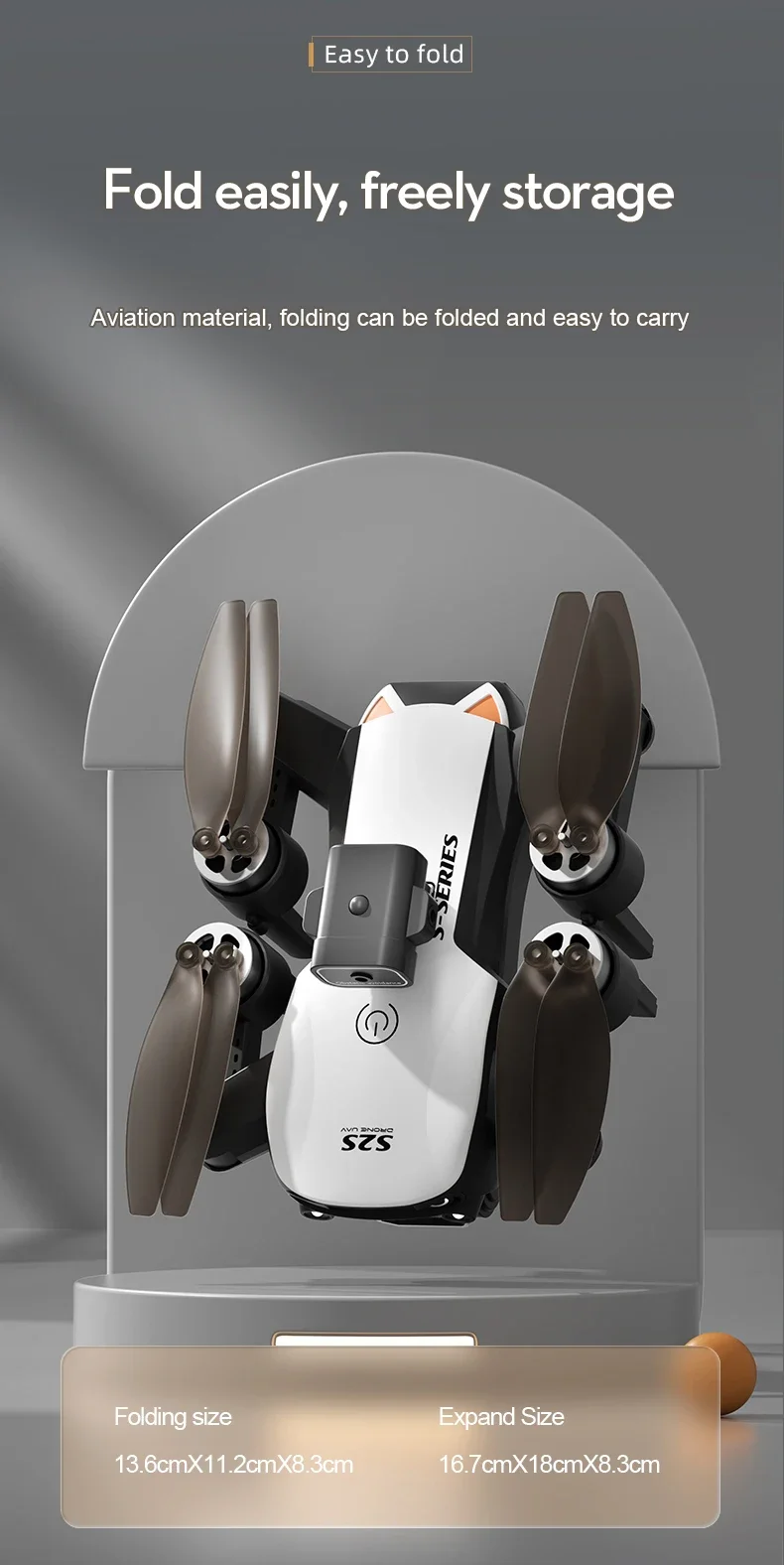 S2S Mini Drone 4k 8K HD Camera Obstacle Avoidance Aerial Photography Brushless Motor Foldable Rc Quadcopter Kid Toy S2S Mini Drone 4k 8K HD Camera Obstacle Avoidance Aerial Photography Brushless Motor Foldable Rc Quadcopter Kid Toy