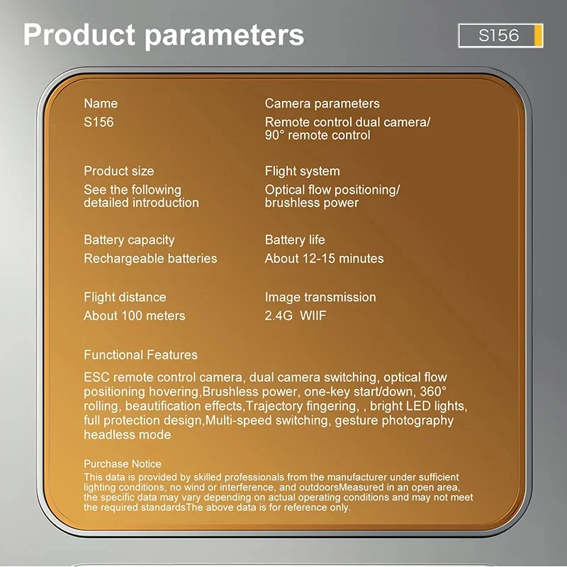 Xiaomi S156 Drone GPS 8K Professional HD 360° Dual Camera Screen Remote Control Brushless Motors Obstacle Avoidance Quadcopter