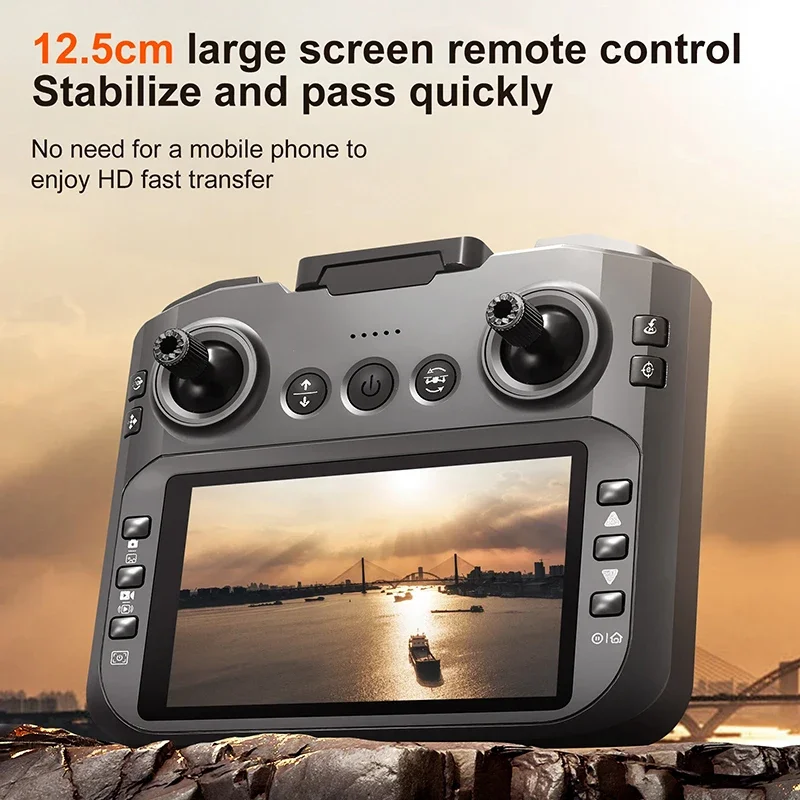 Xiaomi S156 Drone GPS 8K Professional HD 360° Dual Camera Screen Remote Control Brushless Motors Obstacle Avoidance Quadcopter