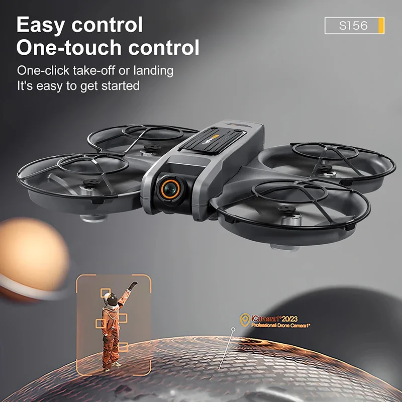 Xiaomi S156 Drone GPS 8K Professional HD 360° Dual Camera Screen Remote Control Brushless Motors Obstacle Avoidance Quadcopter