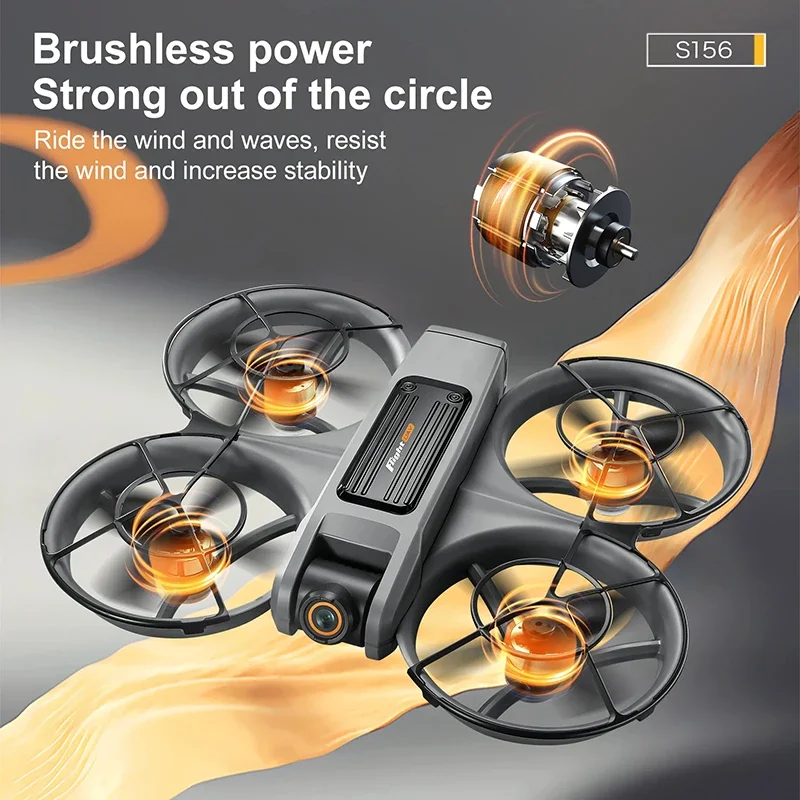 Xiaomi S156 Drone GPS 8K Professional HD 360° Dual Camera Screen Remote Control Brushless Motors Obstacle Avoidance Quadcopter