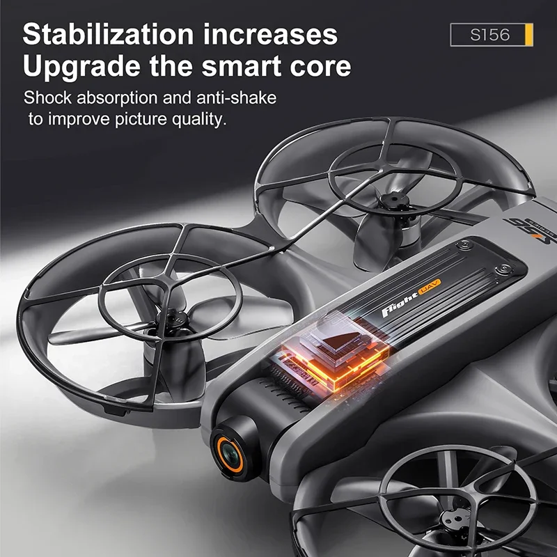 Xiaomi S156 Drone GPS 8K Professional HD 360° Dual Camera Screen Remote Control Brushless Motors Obstacle Avoidance Quadcopter