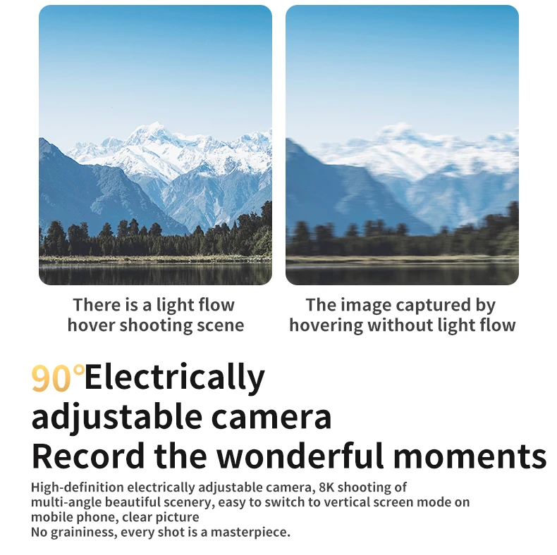 New L106-1 MAX GPS 8K Camera With LCD Screen Remote Drone Brushless Motor 2.4Ghz 5G Wifi Connected Portable Mini RC Quadcopter