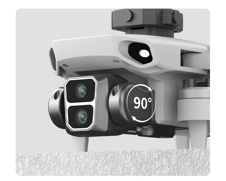 New L106-1 MAX GPS 8K Camera With LCD Screen Remote Drone Brushless Motor 2.4Ghz 5G Wifi Connected Portable Mini RC Quadcopter