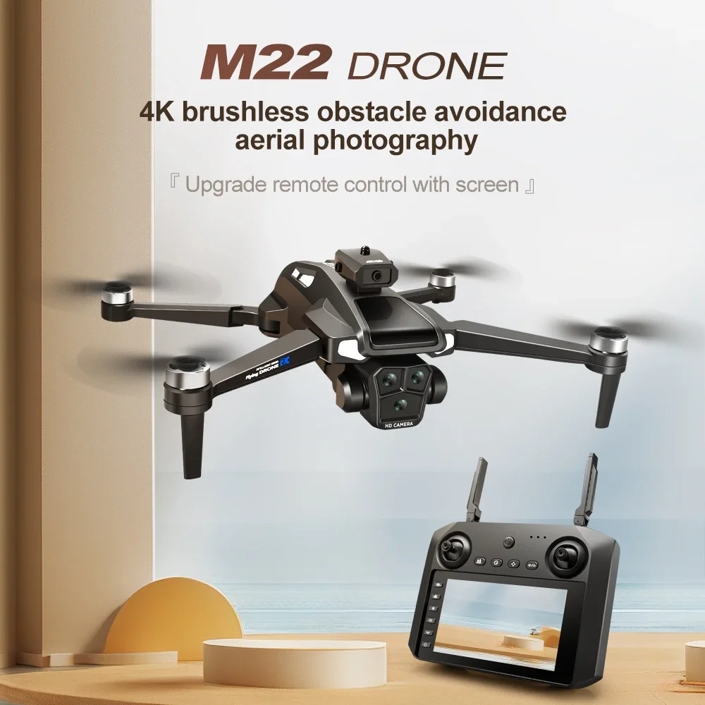 M22 Drone 8K Professional HD Aerial Photography 5G Remote Control Aircraft HD Dual Camera Quadcopter Toy UAV